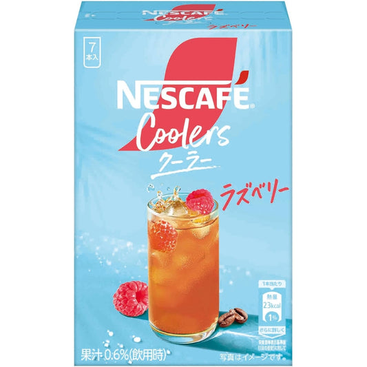 Nescafe Coolers Raspberry Instant Coffee Sticks 7pcs