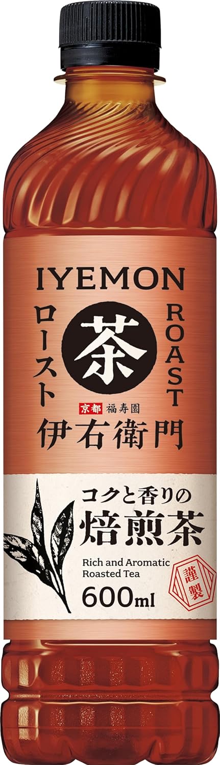 Suntory Iyemon Roast Green Tea 600ml
