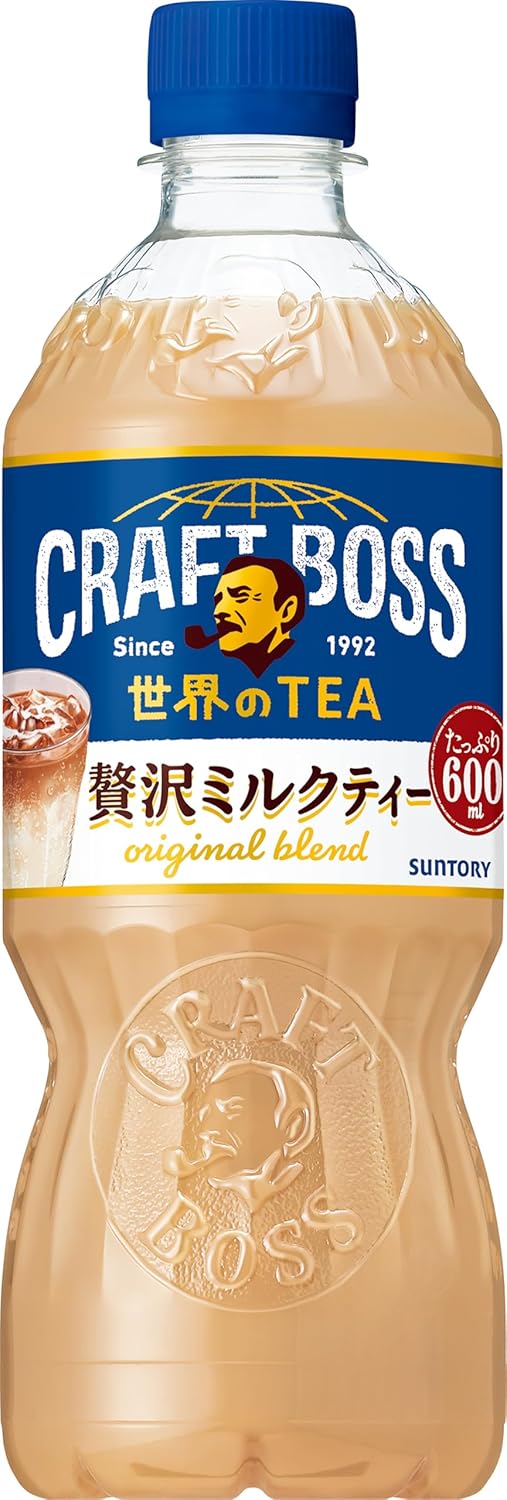 Suntory Boss Craft Sekai no Tea Original Blend Milk Tea 600ml