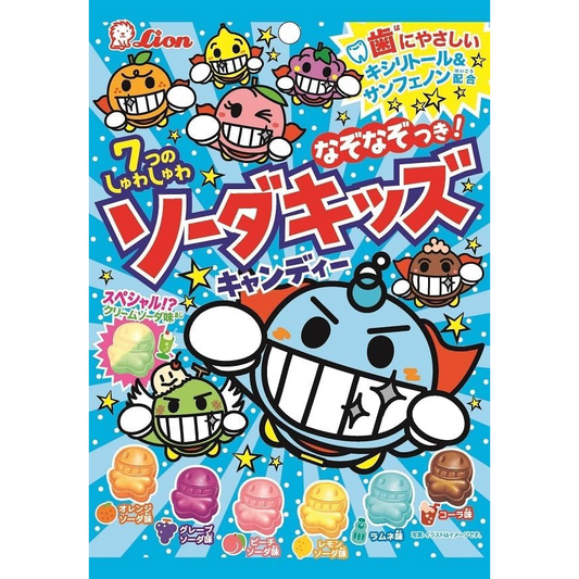 Lion Soda Kids Assorted Fizzy Soda Candy 72g