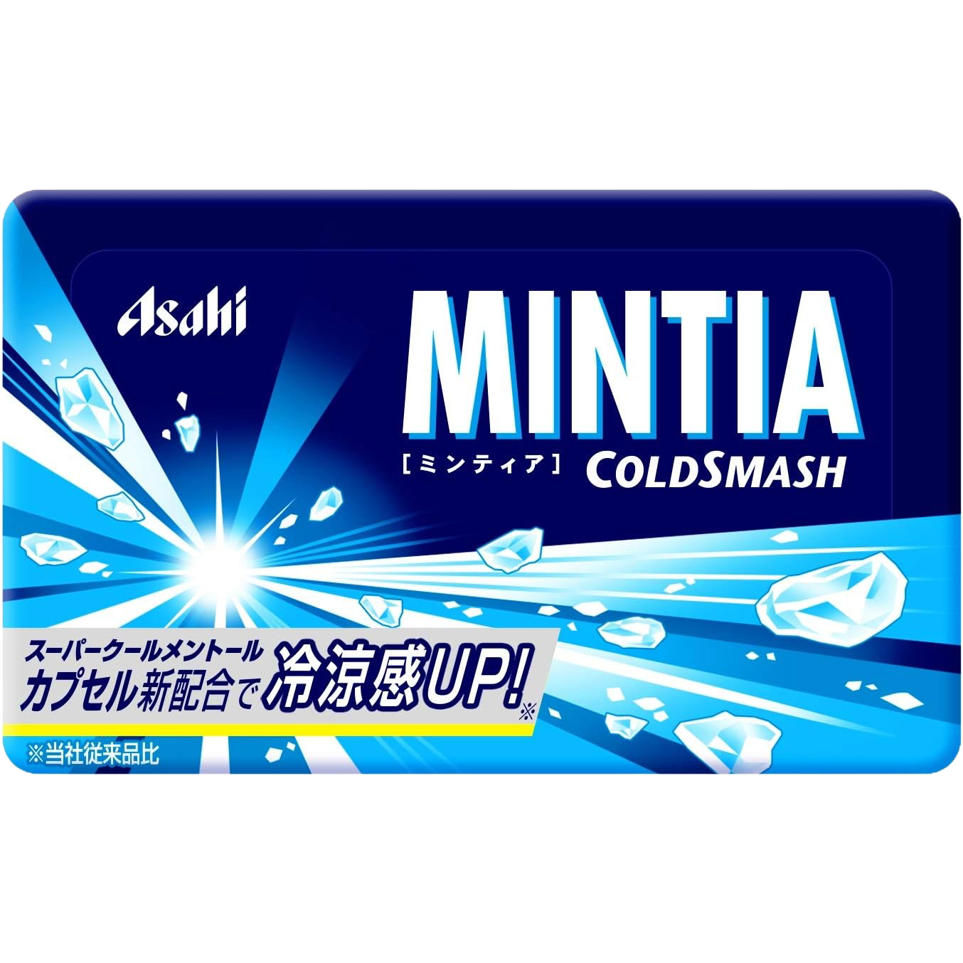 Asahi Mintia Cold Smash Sugarless Mint Candy 7g