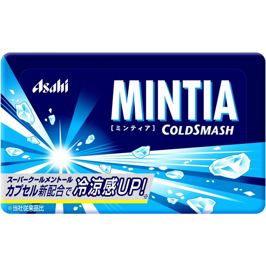 Asahi Mintia Cold Smash Sugarless Mint Candy 7g