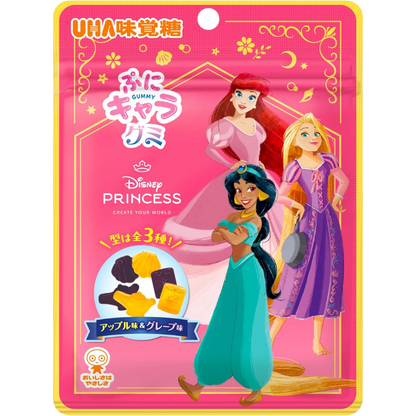 UHA Disney Princess Apple & Grape Fruit Gummy 40g