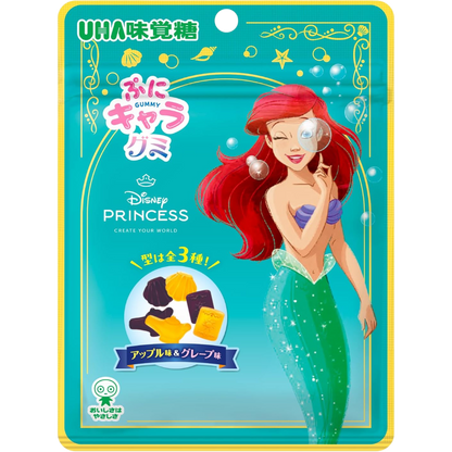 UHA Disney Princess Apple & Grape Fruit Gummy 40g