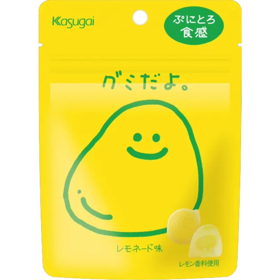 Kasugai Gumi Dayo Lemonade Jelly Filled Candy 60g