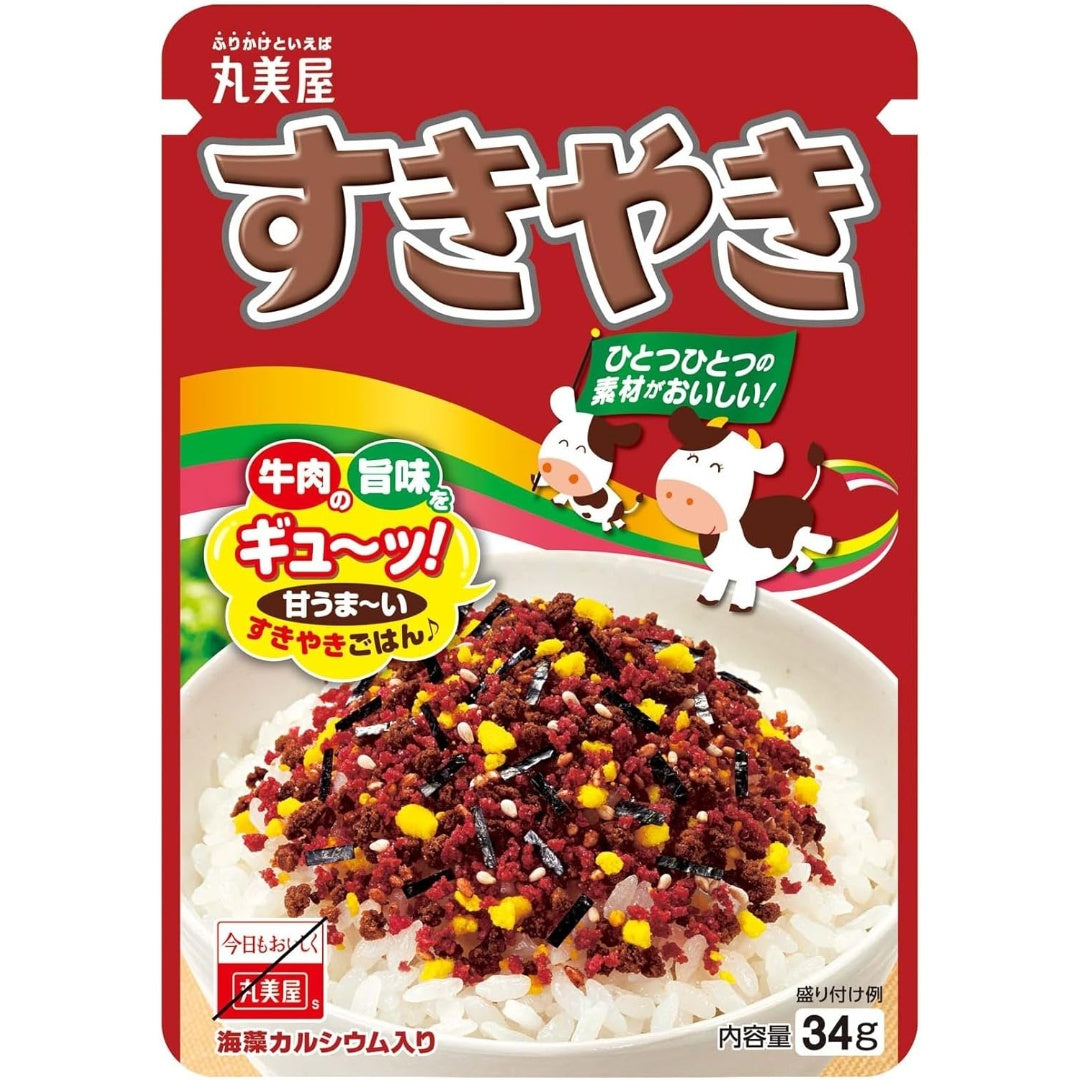 Marumiya Sukiyaki Beef Flavor Furikake 34g