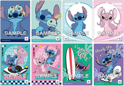 Ensky Disney Stitch Series Clear Card Collection Gum 3.2g
