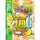 Meiji Ume Soda Up Super Hard Chewy Gummy 75g