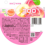 UHA Cororo Okoyama Shimizu White Peach Gummy 40g