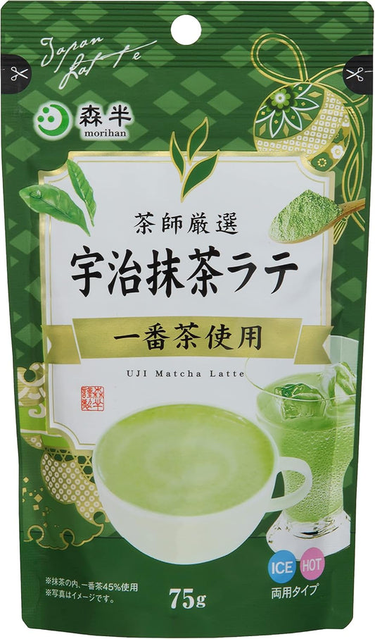 Morihan Uji Matcha Latte Powder 75g