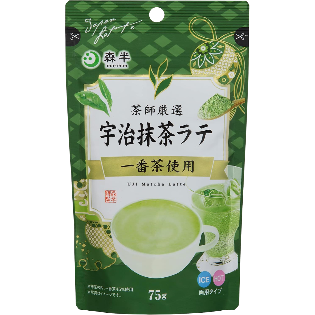 Morihan Uji Matcha Latte Powder 75g