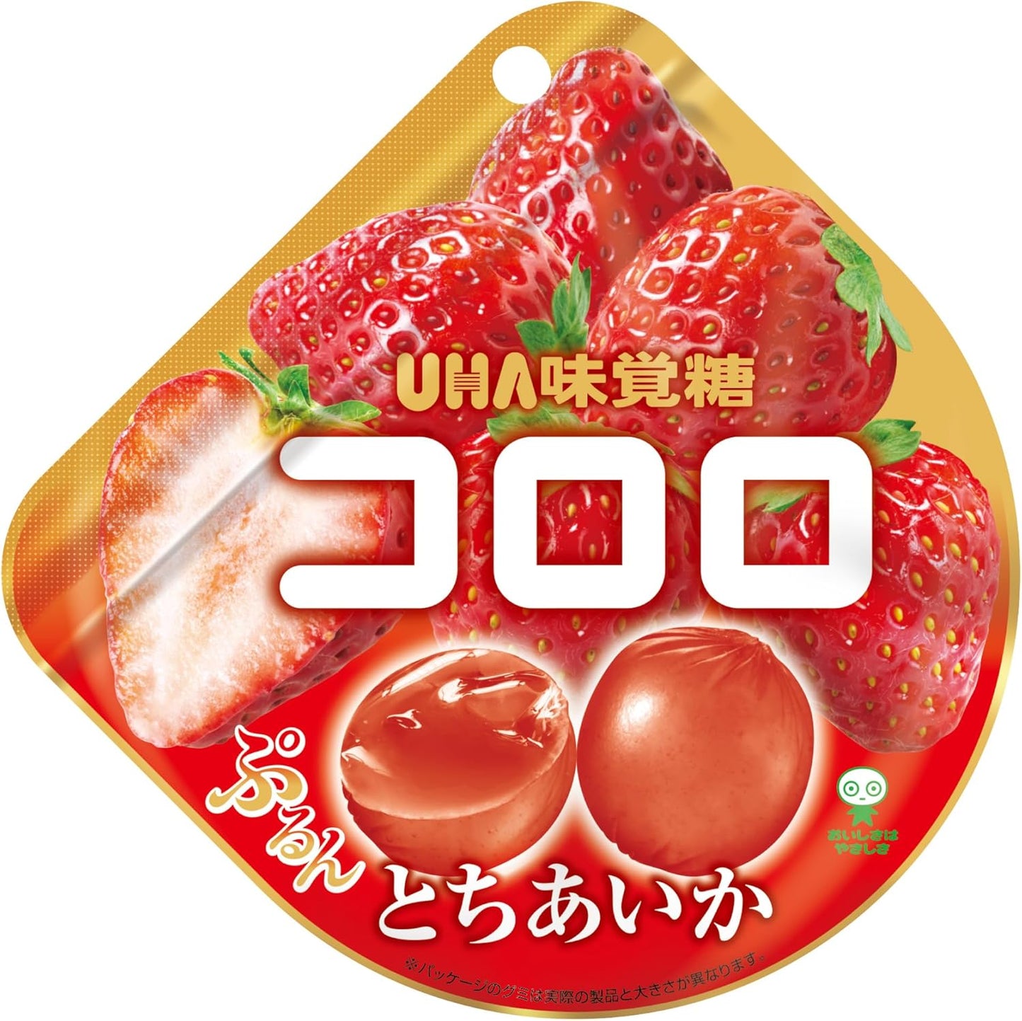 UHA Cororo Strawberry Gummy Candy - Seasonal Limited 40g