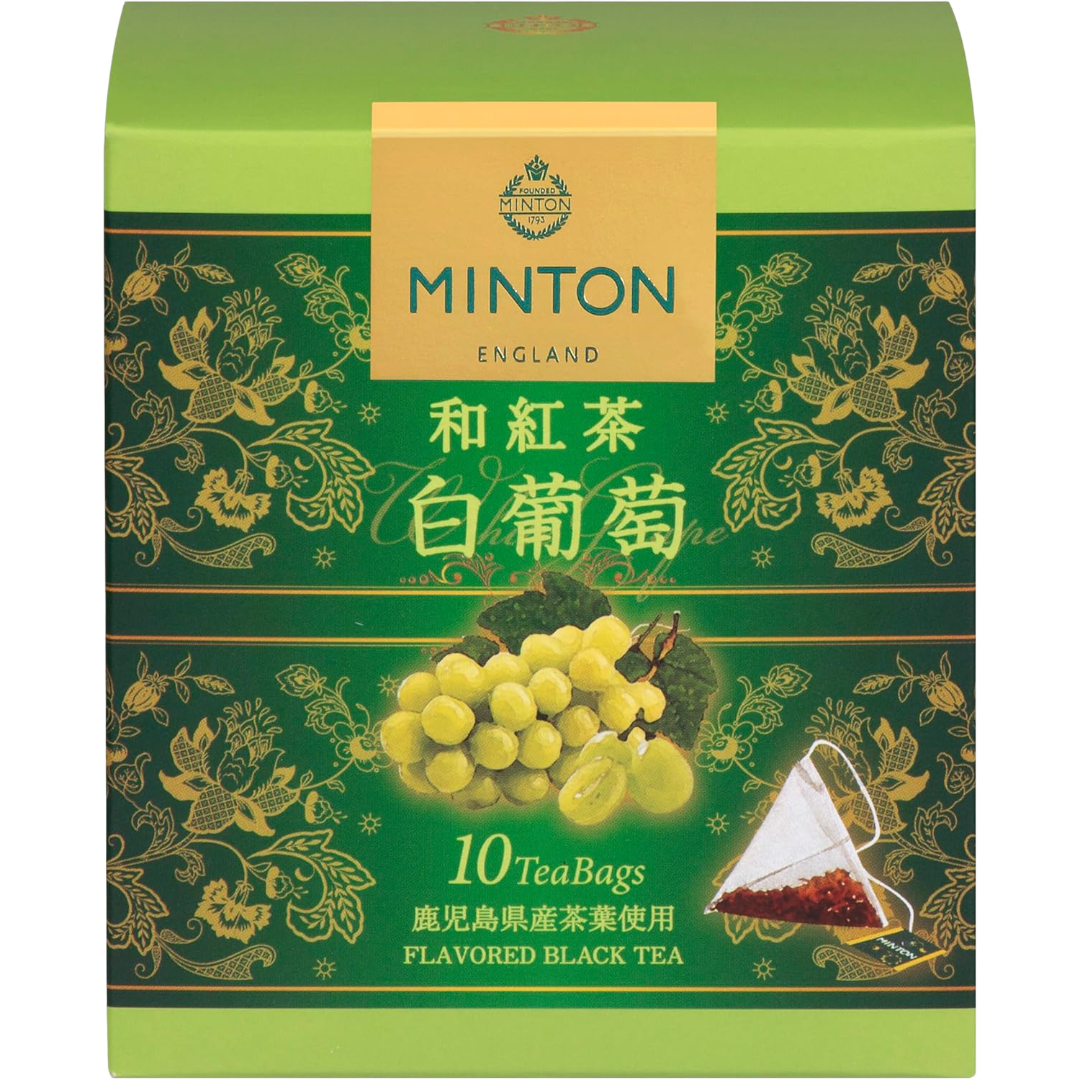 Minton White Grape Black Tea Bags 10P
