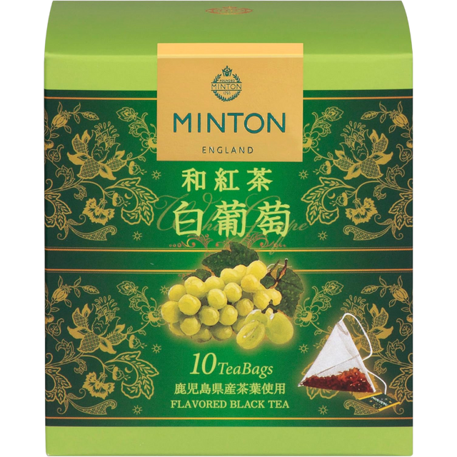 Minton White Grape Black Tea Bags 10P