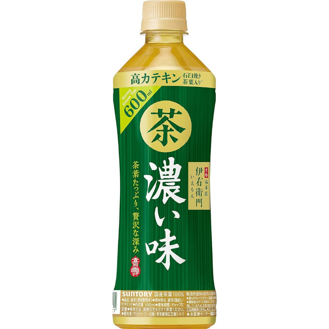 Suntory Iyemon Rich Green Tea (Strong Taste) 600ml