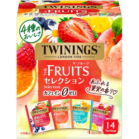 Twinings Fruits Tea 4 Flavour Selection 14P