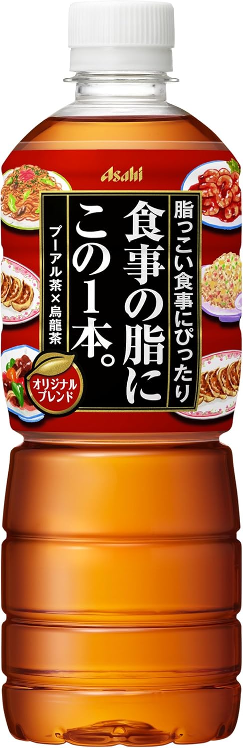 Asahi Tea for Greasy Meals – Pu-erh & Oolong Blend 600ml