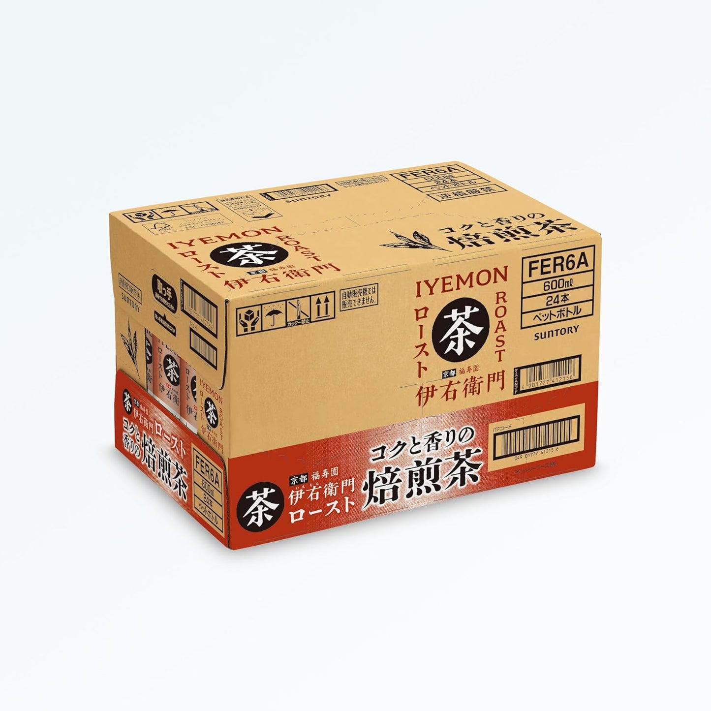 Suntory Iyemon Roast Green Tea 600ml