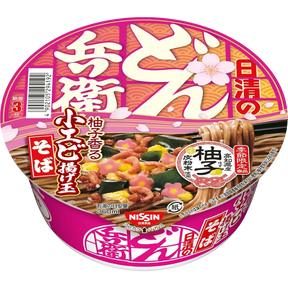 Nissin Donbei Yuzu Scented Small Shrimp Tempura Bits Soba 77g