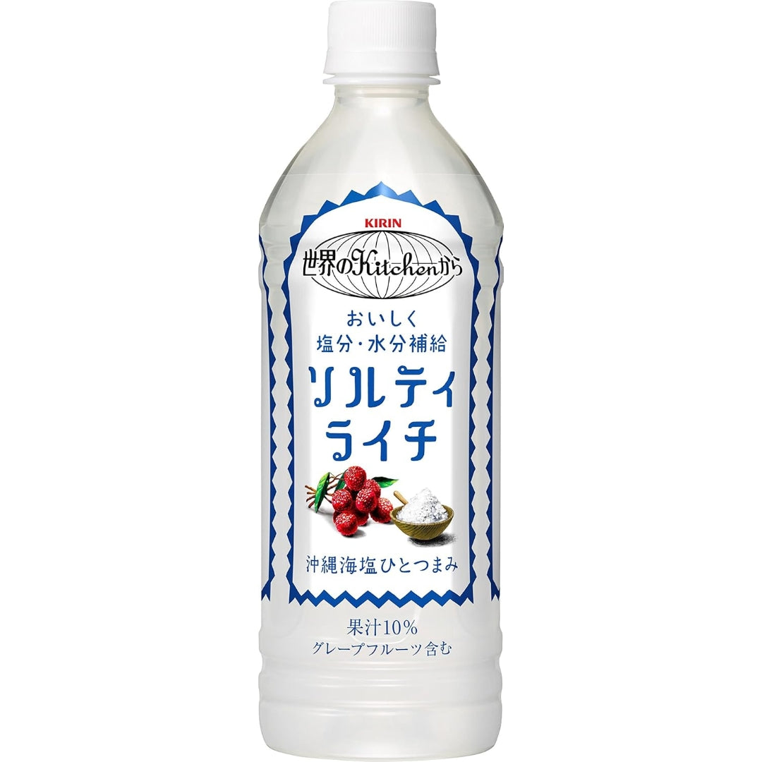 Kirin Sekai no Kitchen Refreshing Salty Lychee Drink 500ml