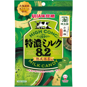 UHA Tokuno Milk 8.2 The Matcha Candy 71g