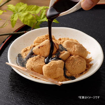Seiki Japanese Warabimochi with Kuromitsu (Black Sugar Syrup) 200g