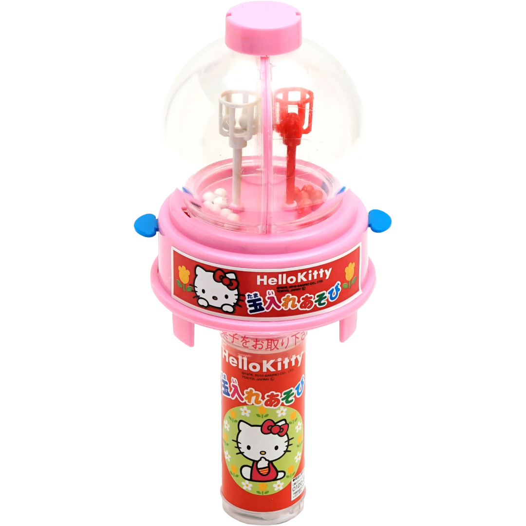 Weed Sanrio Series Ball Toss Game Toy With Ramune Candy 3g