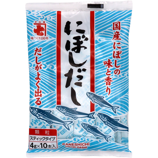 Kaneshichi Niboshi Umami Dashi Granules 4g*10 Sticks