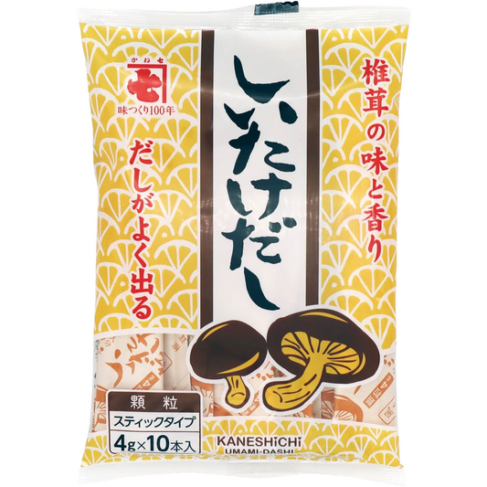 Kaneshichi Shiitake Umami Dashi Granules 4g*10 Sticks