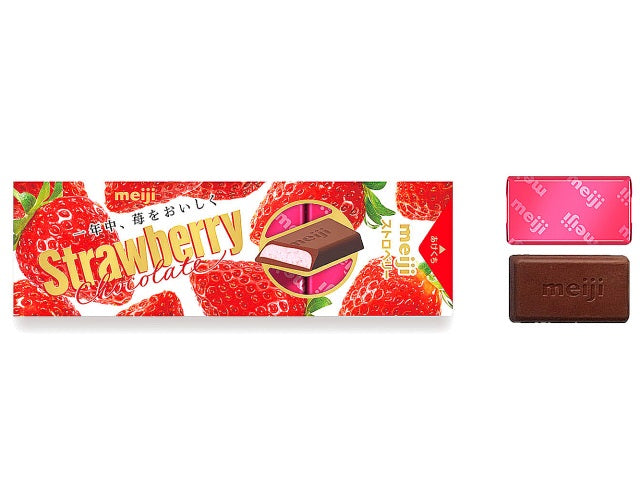 Meiji Strawberry Chocolate Stick 42g