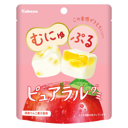 Kabaya Pureral Apple Gummy 58g