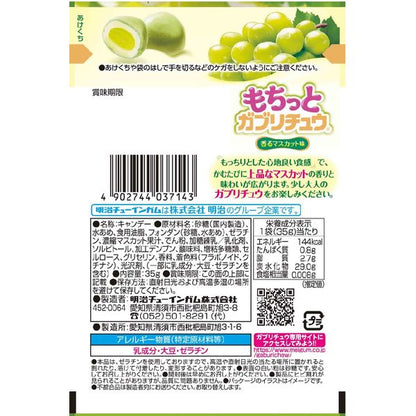 Meigum Mochitto Gabrichu Muscat Flavor Soft Candy 35g