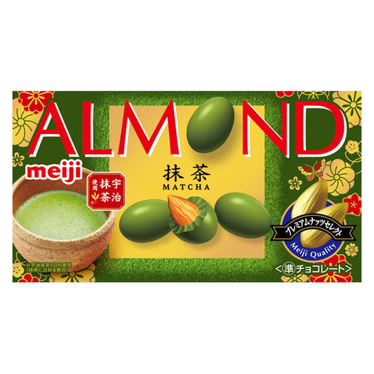 Meiji Almond Matcha Chocolate 67g