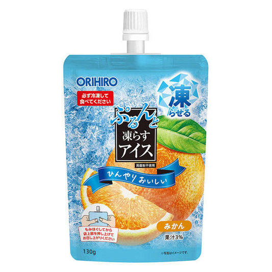 Orihiro Puru Puru Frozen Ice Jelly Orange 130g