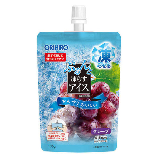 Orihiro Puru Puru Frozen Ice Jelly Grape 130g