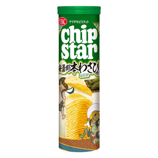 YBC Chip Star Azumino Wasabi Potato Chips 105g