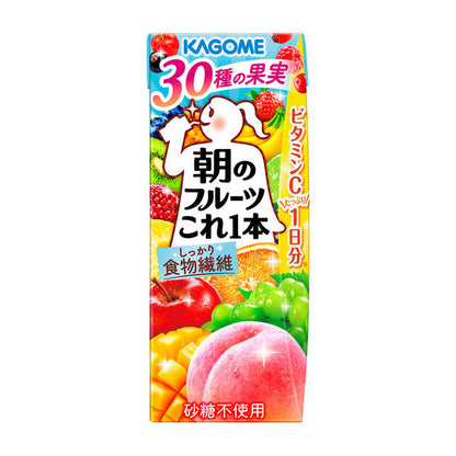 Kagome Vegetable Life 100 Kore Ippon Mixed Fruit Juice 200ml