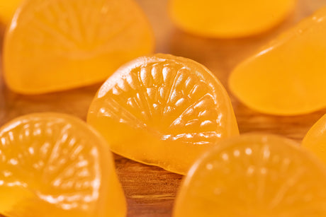 Meiji Kaju Gummy Satsuma Mandarin Orange Juice Candy 54g