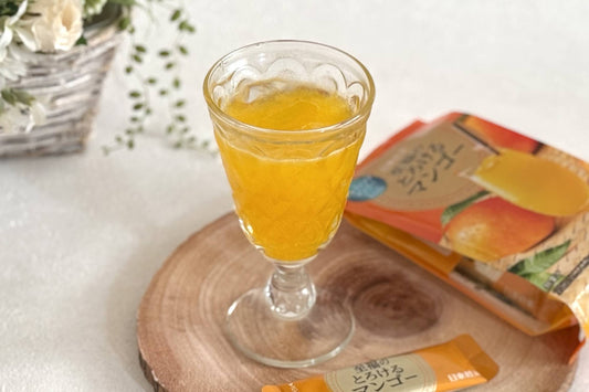 Nittoh Tea Shifuku Melting Alphonso Mango Instant Drink 80g