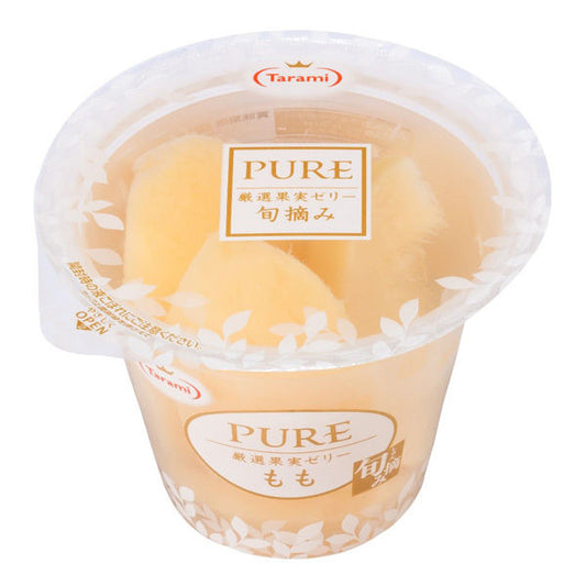 Tarami Pure White Peach Fruit Jelly Cup 270g