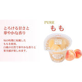 Tarami Pure White Peach Fruit Jelly Cup 270g