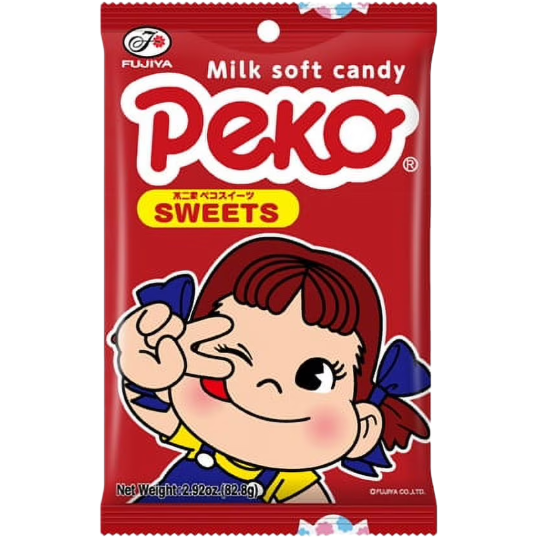 Fujiya Peko Sweets Milk Soft Candy 82.8g
