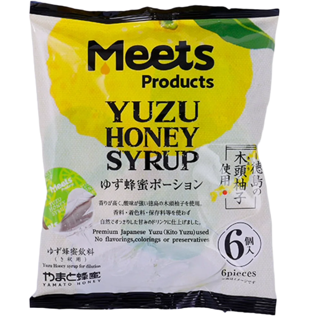 Meets Yuzu Honey Syrup Capsule 6pcs