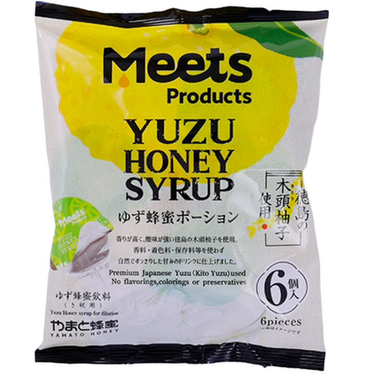 Meets Yuzu Honey Syrup Capsule 6pcs