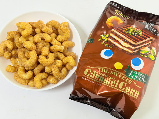 Tohato The Sweets Caramel Corn Pistachio Tiramisu Flavor 52g