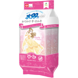 LEC Disney Princess Belle Series 99% Pure Water Baby Hand And Mouth Wipes 25 Sheets * 2 Packs
