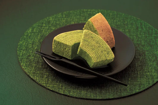 Marukin Thick Cut Uji Matcha Baumkuchen Cake 8pcs