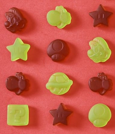 Nobel Super Mario Cola and Melon Soda Gummy 85g