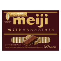 Meiji Chocolate Bar Milk 26 Blocks