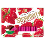 Meiji Chocolate Bar Strawberry 26 Blocks